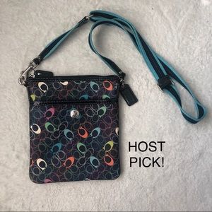 Coach Blue Crossbody Bag HOST PICK!